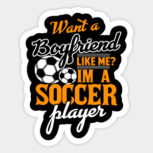 football gifts men t-shirt Sticker